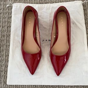 Zara Patent Heels